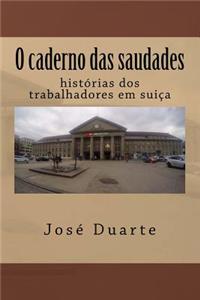 O caderno das saudades