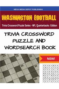 Washington Football Trivia Crossword Puzzle Series - NFL Quarterbacks Edition