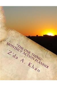The One Thing Monthly Action Planner