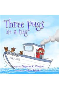 Three Pugs in a Tug