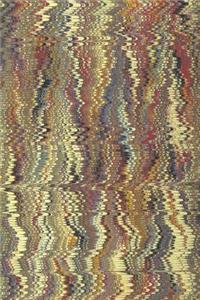 Journal Abstract Unique Design Marbleized