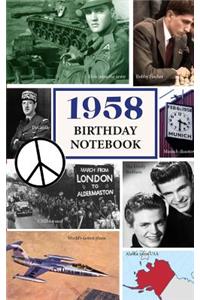 1958 Birthday Notebook