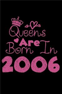 Queens Are Born In 2006 Notebook