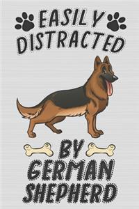 Easily Distracted By German Shepherd