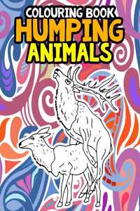 Humping Animals Adult Colouring Book