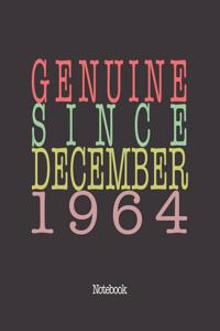 Genuine Since December 1964