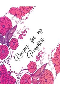 Rrecipes for my Daughter