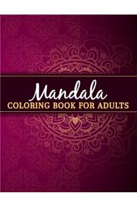 Mandala Coloring Book For Adults