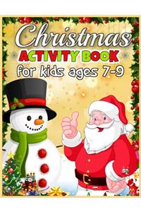 Christmas Activity Book for Kids Ages 7-9