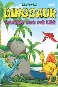 Fantastic Dinosaur Coloring Book for Kids
