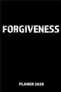 Forgiveness Planer 2020