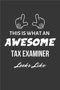 This Is What An Awesome Tax Examiner Looks Like Notebook