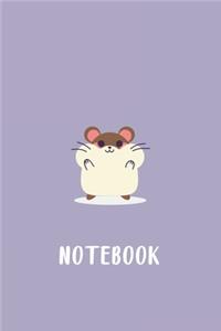 Cute Animal Purple Notebook Birthday Gift