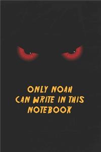 Noah Name Notebook