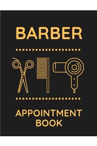Barber Appointment Book