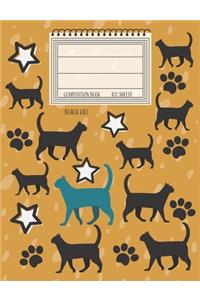 Black Cat Composition Notebook