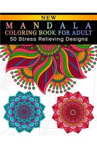Mandala Coloring Book For Adult