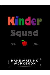 Kinder Squad Handwriting Workbook