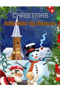 Christmas Adult Color By Numbers