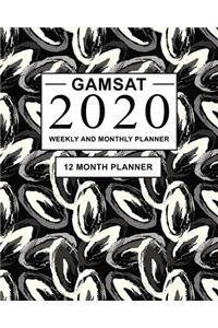 GAMSAT 2020 Weekly and Monthly Planner