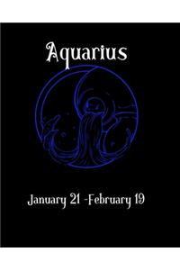 Aquarius 2020 Weekly Planner