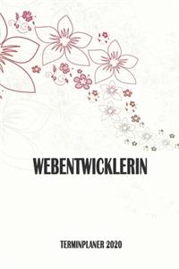 Webentwicklerin - Terminplaner 2020