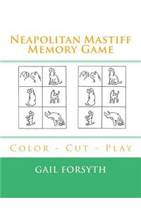 Neapolitan Mastiff Memory Game