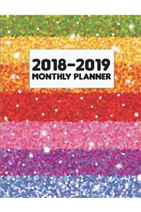 2018-2019 Monthly Planner