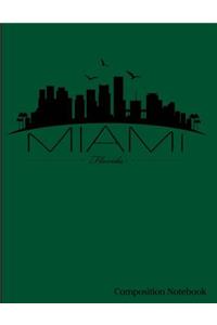 Miami Florida Composition Notebook
