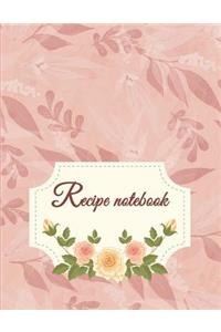 Recipe notebook