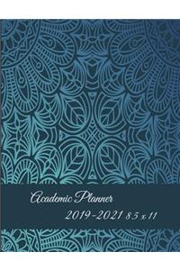 Academic Planner 2019-2021 8.5 x 11