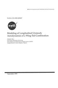 Modeling of Longitudinal Unsteady Aerodynamics of a Wing-Tail Combination