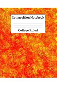 Composition Notebook College Ruled