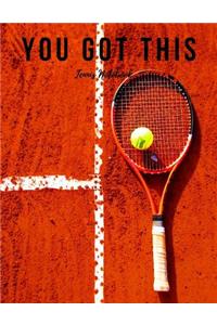 Tennis Notebook