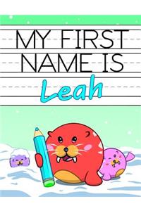 My First Name Is Leah