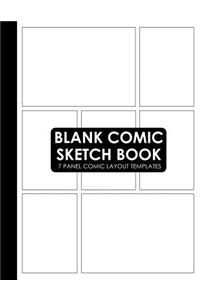 Blank Comic Sketch Book