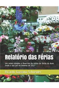 Relatório das Férias