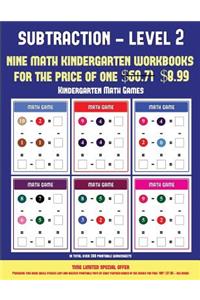 Kindergarten Math Games (Kindergarten Subtraction/taking away Level 2)