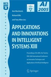 Applications and Innovations in Intelligent Systems XIII