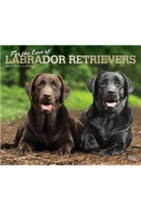 Labrador Retrievers, for the Love of 2020 Deluxe Foil