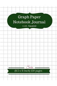 Graph Paper Notebook Journal