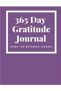 365 Day Gratitude Journal
