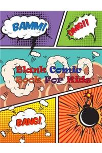 Blank Comic Book For Kids
