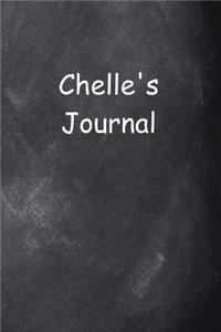 Chelle Personalized Name Journal Custom Name Gift Idea Chelle