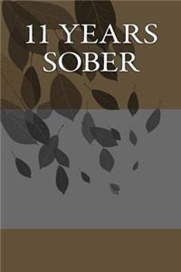 11 Years Sober
