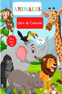 Libro de colorear de animales