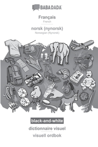 BABADADA black-and-white, Français - norsk (nynorsk), dictionnaire visuel - visuell ordbok