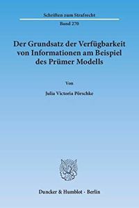 Der Grundsatz Der Verfugbarkeit Von Informationen Am Beispiel Des Prumer Modells