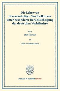 Die Lehre Von Den Auswartigen Wechselkursen