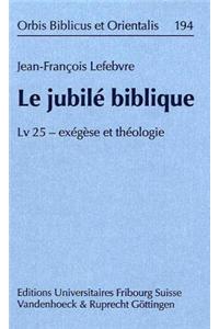 Le Jubile Biblique